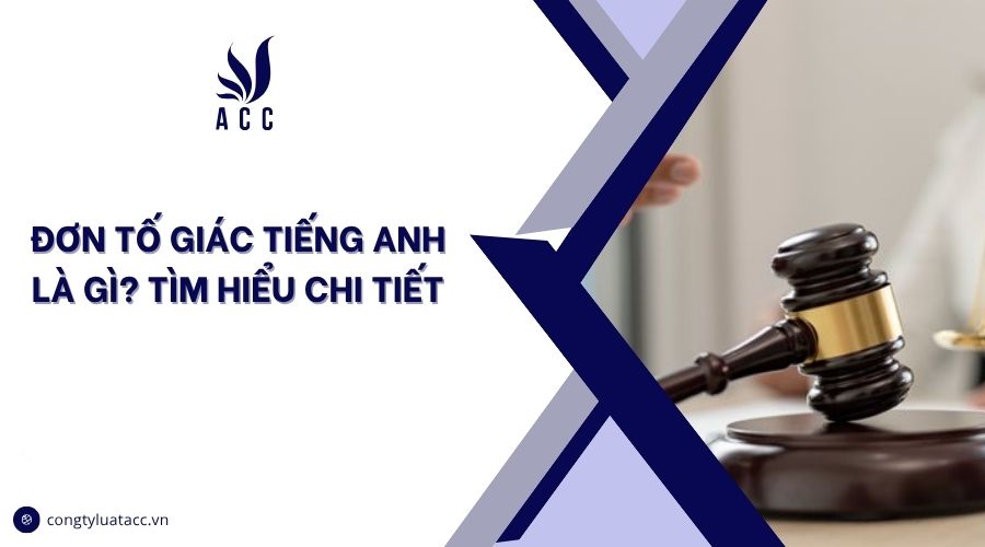 Tố giác tiếng anh là gì? Chi tiết