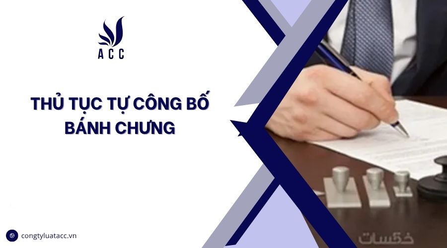 Thủ tục tự công bố bánh chưng