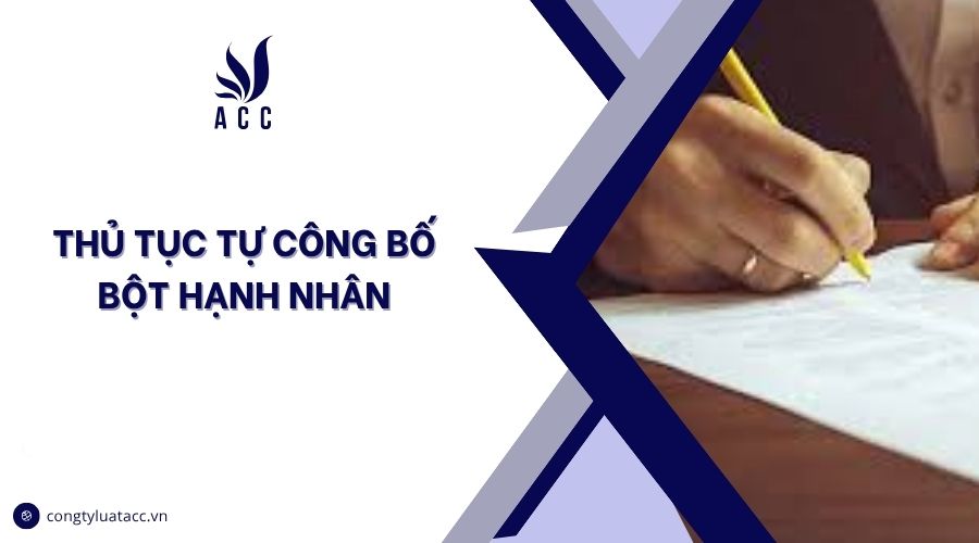Thủ tục tự công bố bột hạnh nhân