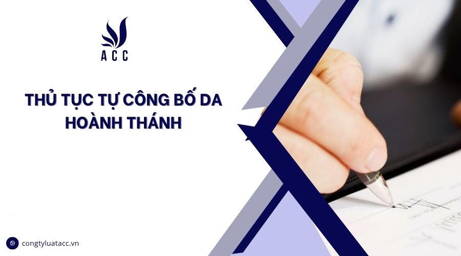 Thủ tục tự công bố da hoành thánh