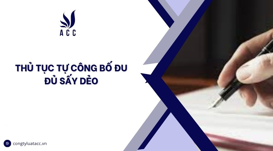 Thủ tục tự công bố đu đủ sấy dẻo