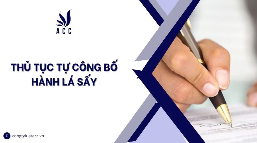 Thủ tục tự công bố hành lá sấy
