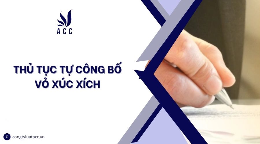 Thủ tục tự công bố vỏ xúc xích