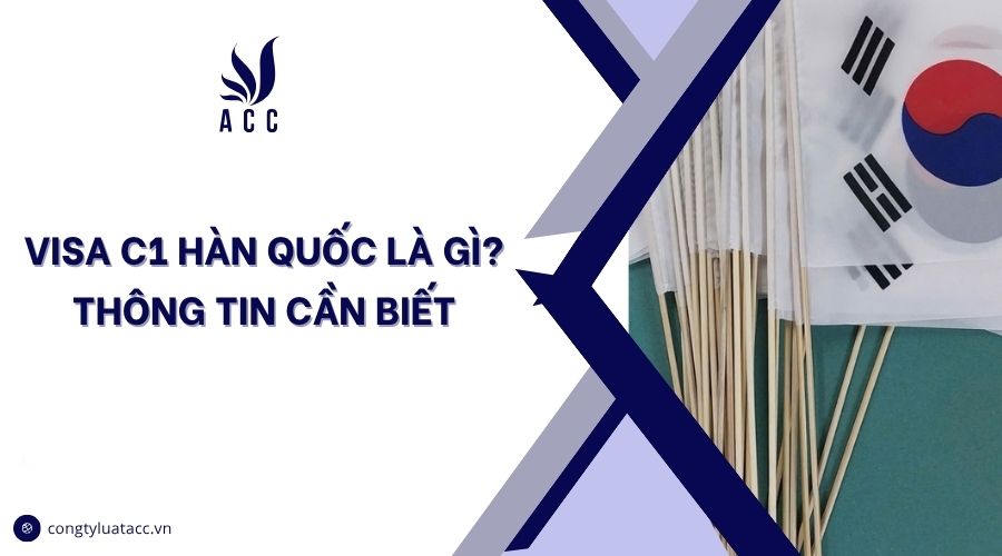 Visa C1 Hàn Quốc là gì? Thông tin cần biết