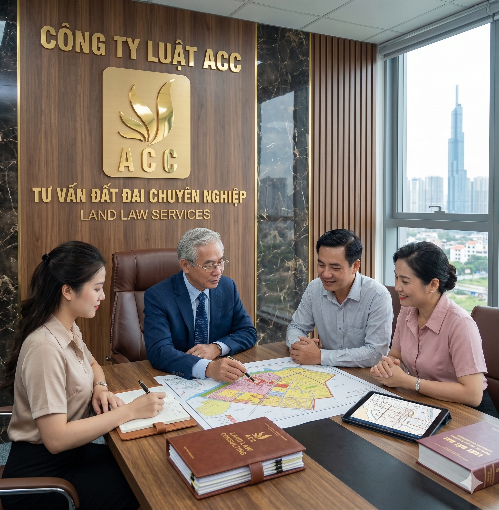 Luật sư tư vấn đất đai trọn gói ACC