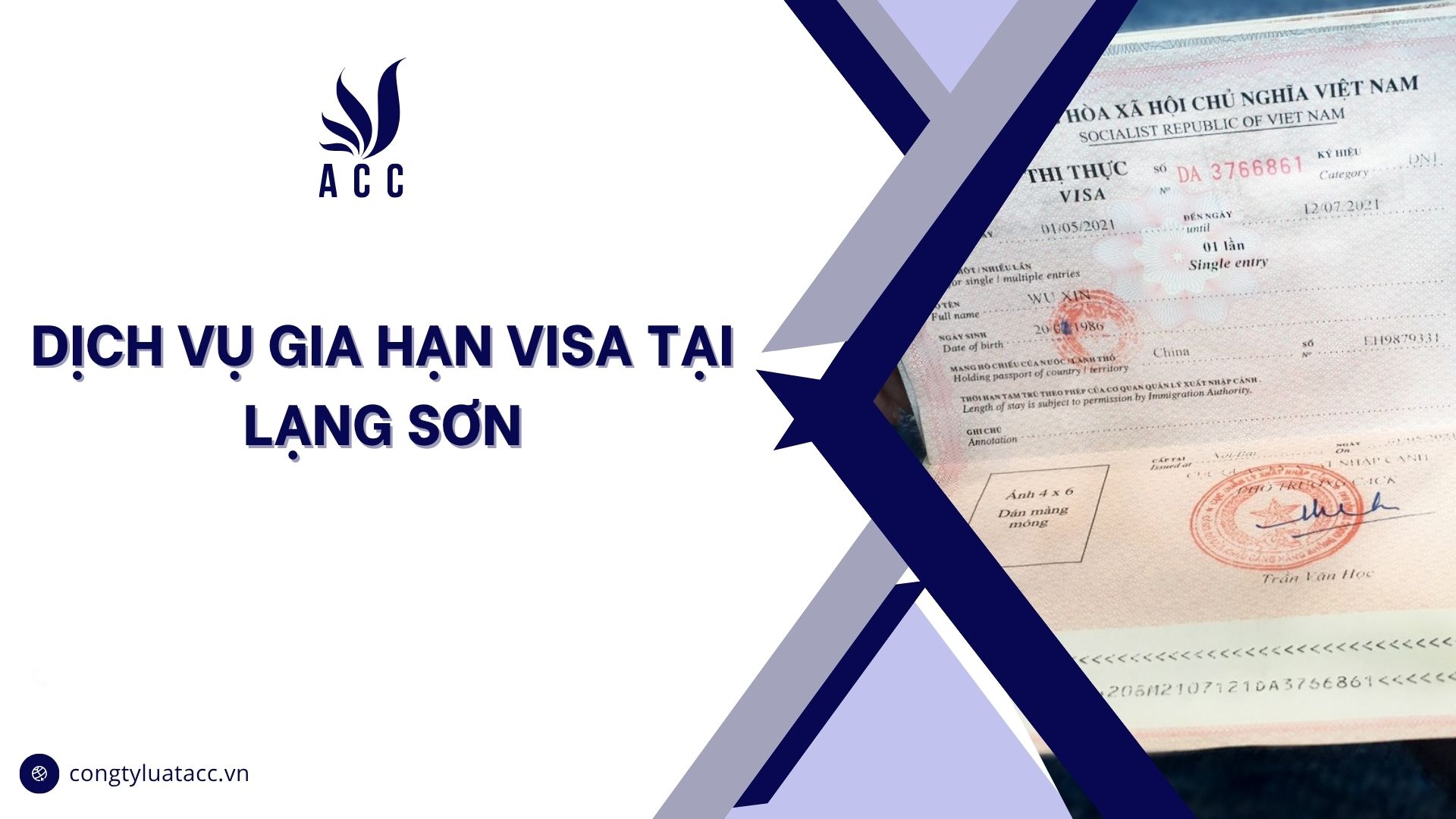 Dịch vụ gia hạn visa​​​​ tại Lạng Sơn