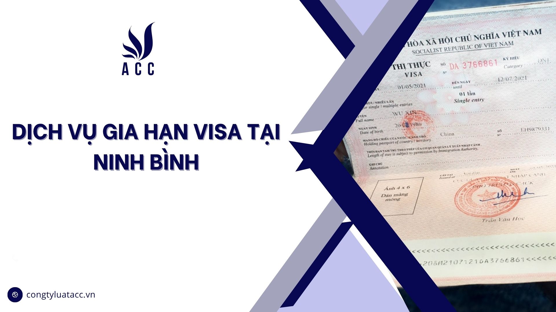 Dịch vụ gia hạn visa​​​​ tại Ninh Bình