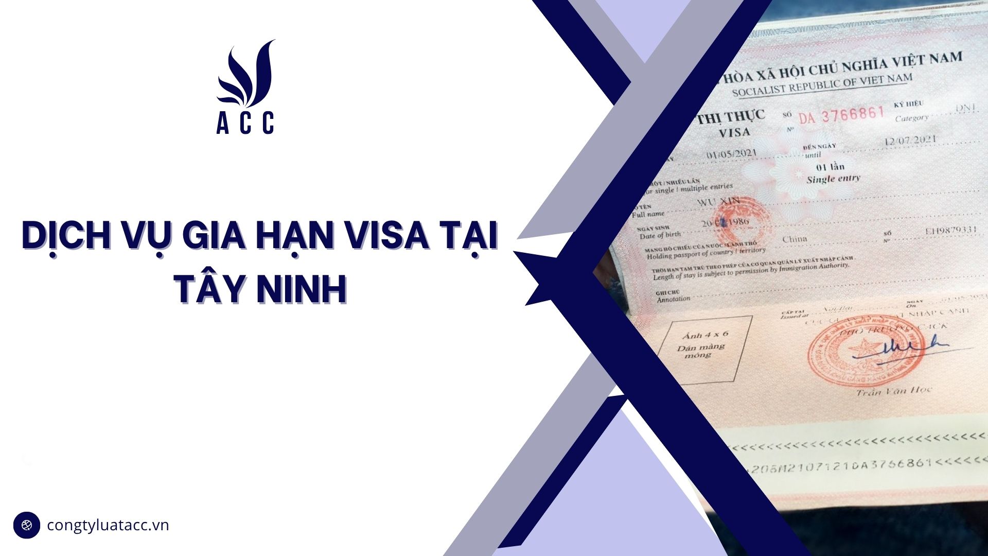 Dịch vụ gia hạn visa​​​​ tại Tây Ninh
