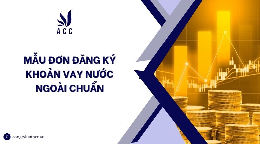 Mẫu đơn đăng ký khoản vay nước ngoài chuẩn