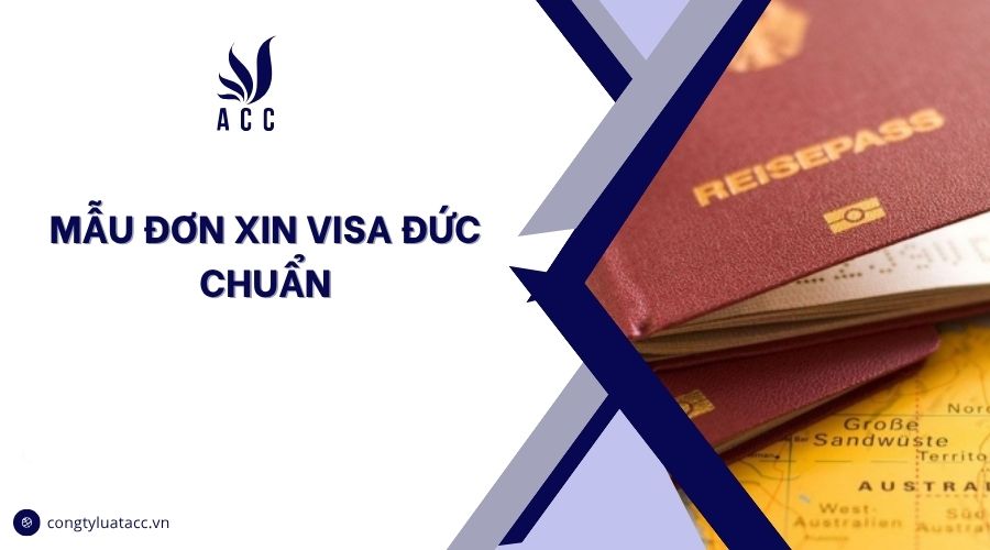 Mẫu đơn xin visa Đức chuẩn