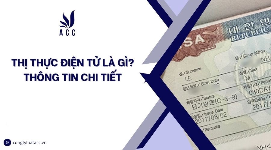 Thị thực điện tử là gì? Thông tin chi tiết