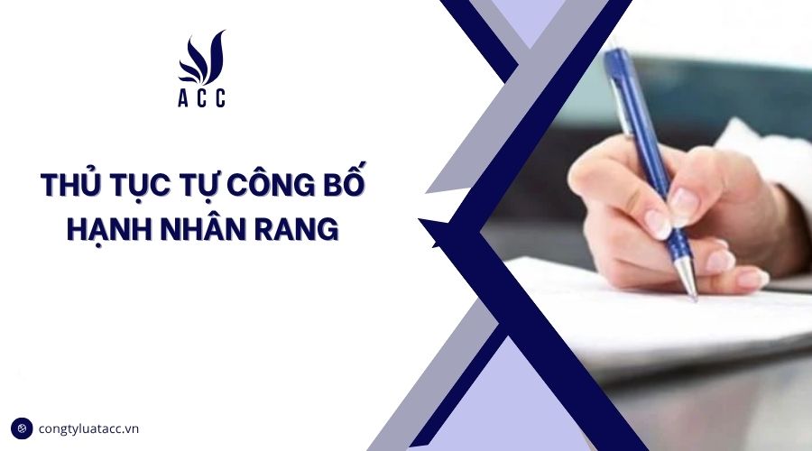 Thủ tục tự công bố hạnh nhân rang