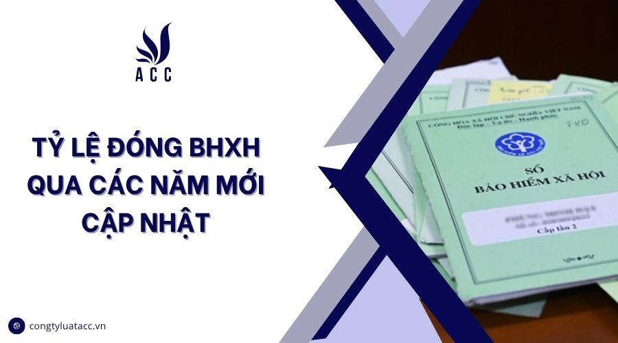 Tỷ lệ đóng BHXH qua các năm mới cập nhật