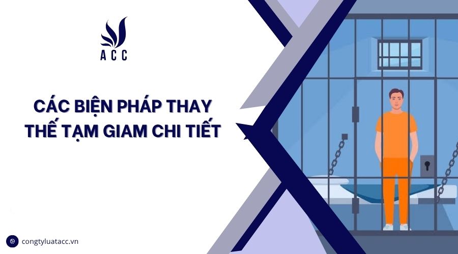Các biện pháp thay thế tạm giam chi tiết