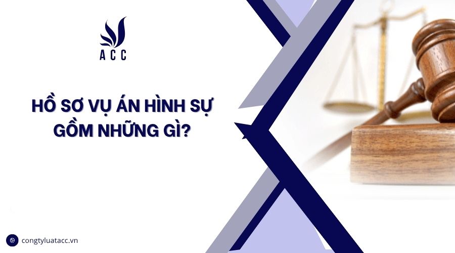 Hồ sơ vụ án hình sự gồm những gì?