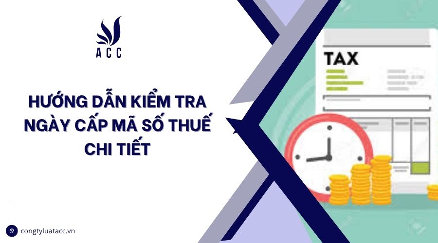 Hướng dẫn kiểm tra ngày cấp mã số thuế chi tiết