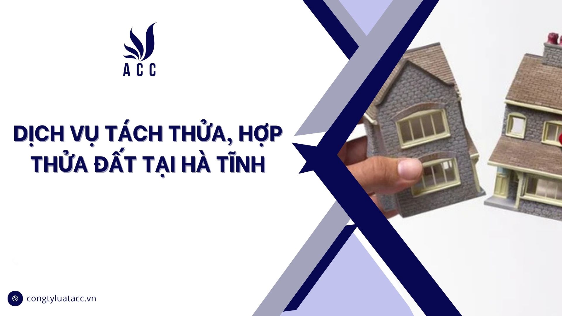 Dịch vụ tách thửa, hợp thửa đất tại Hà Tĩnh