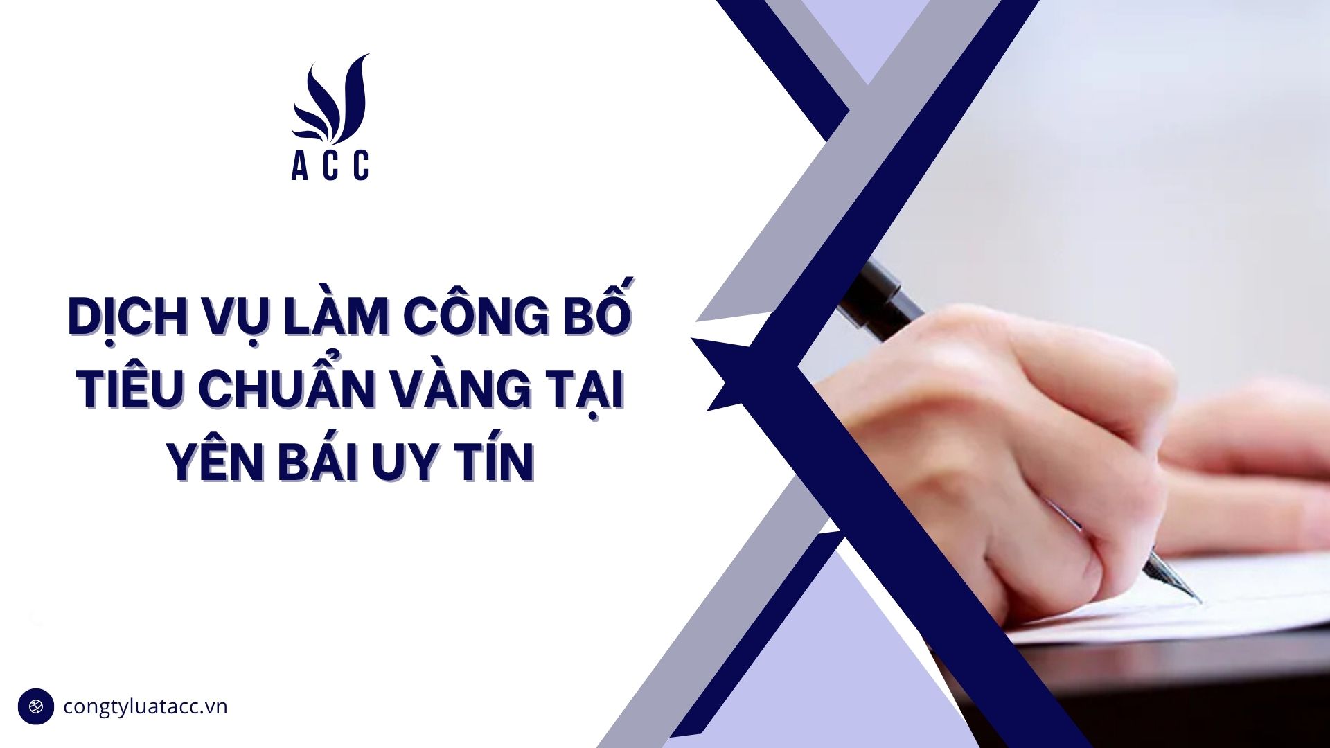Dịch vụ làm công bố tiêu chuẩn vàng tại Yên Bái uy tín